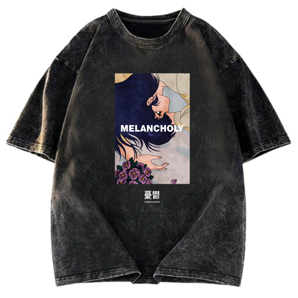Tokyosol Melancholy Japanese Washed T-Shirt