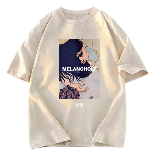 Tokyosol Melancholy Japanese Washed T-Shirt