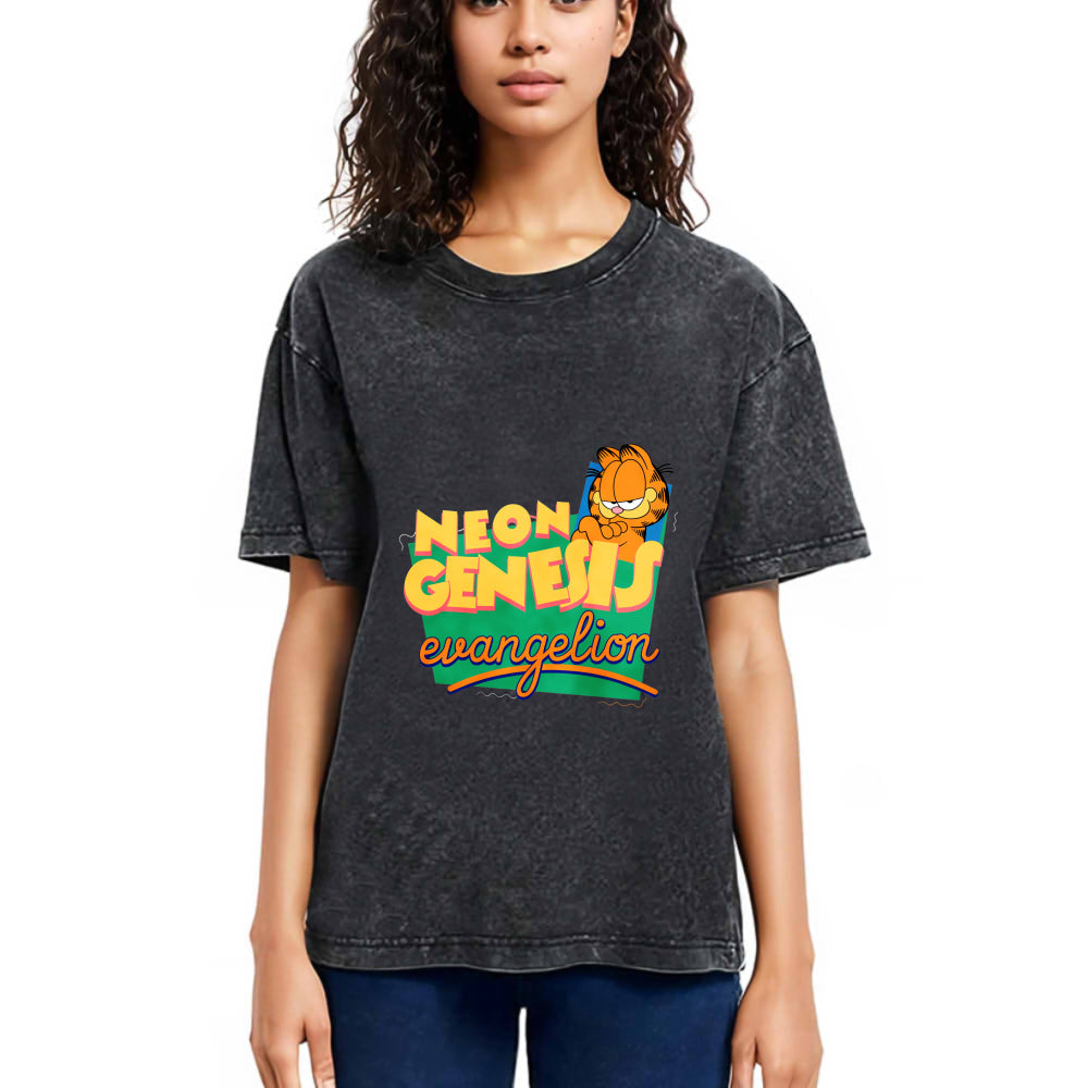 Tokyosol Neon Genesis Evangelion Washed T-Shirt