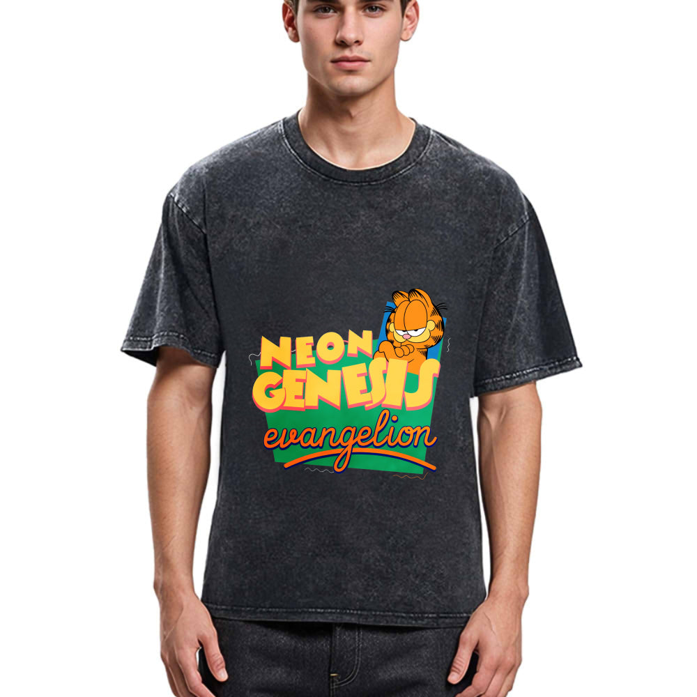 Tokyosol Neon Genesis Evangelion Washed T-Shirt
