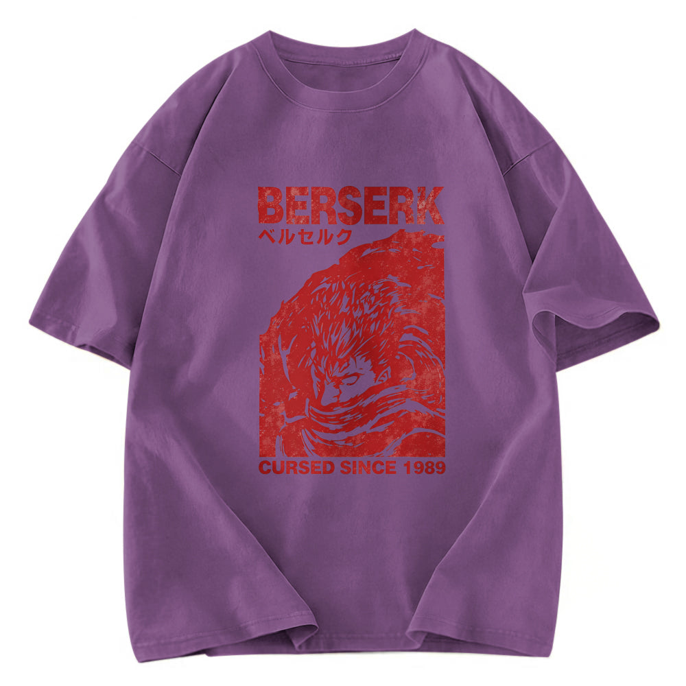 Tokyosol Vintage Berserk Japanese Manga Washed T-Shirt