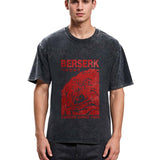 Tokyosol Vintage Berserk Japanese Manga Washed T-Shirt