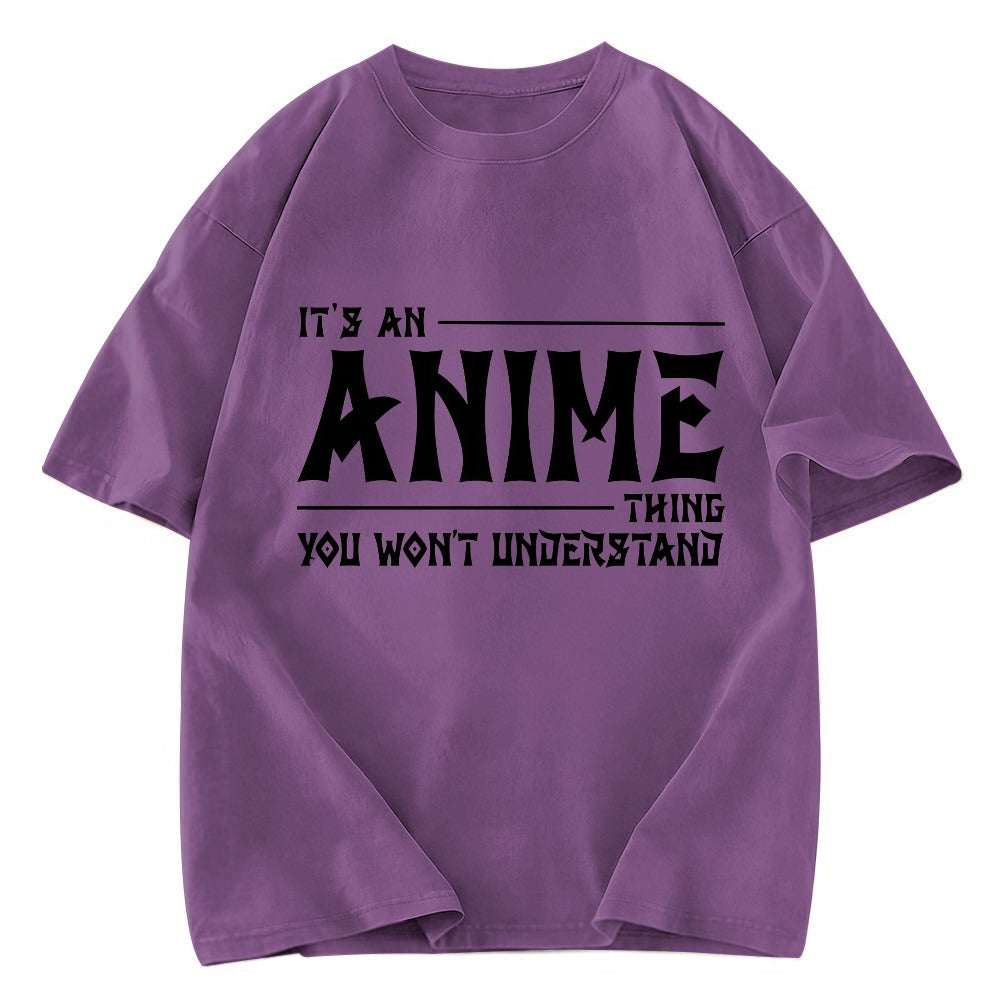 Tokyosol Interesting Anime Things Washed T-Shirt