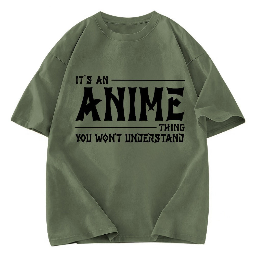 Tokyosol Interesting Anime Things Washed T-Shirt