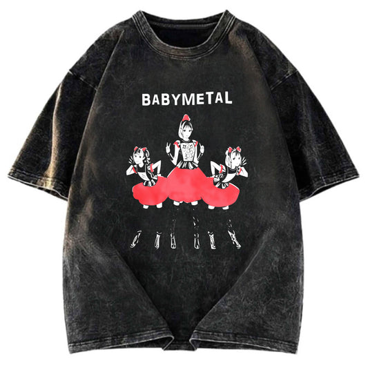 Tokyosol Babymetal Japanese Washed T-Shirt
