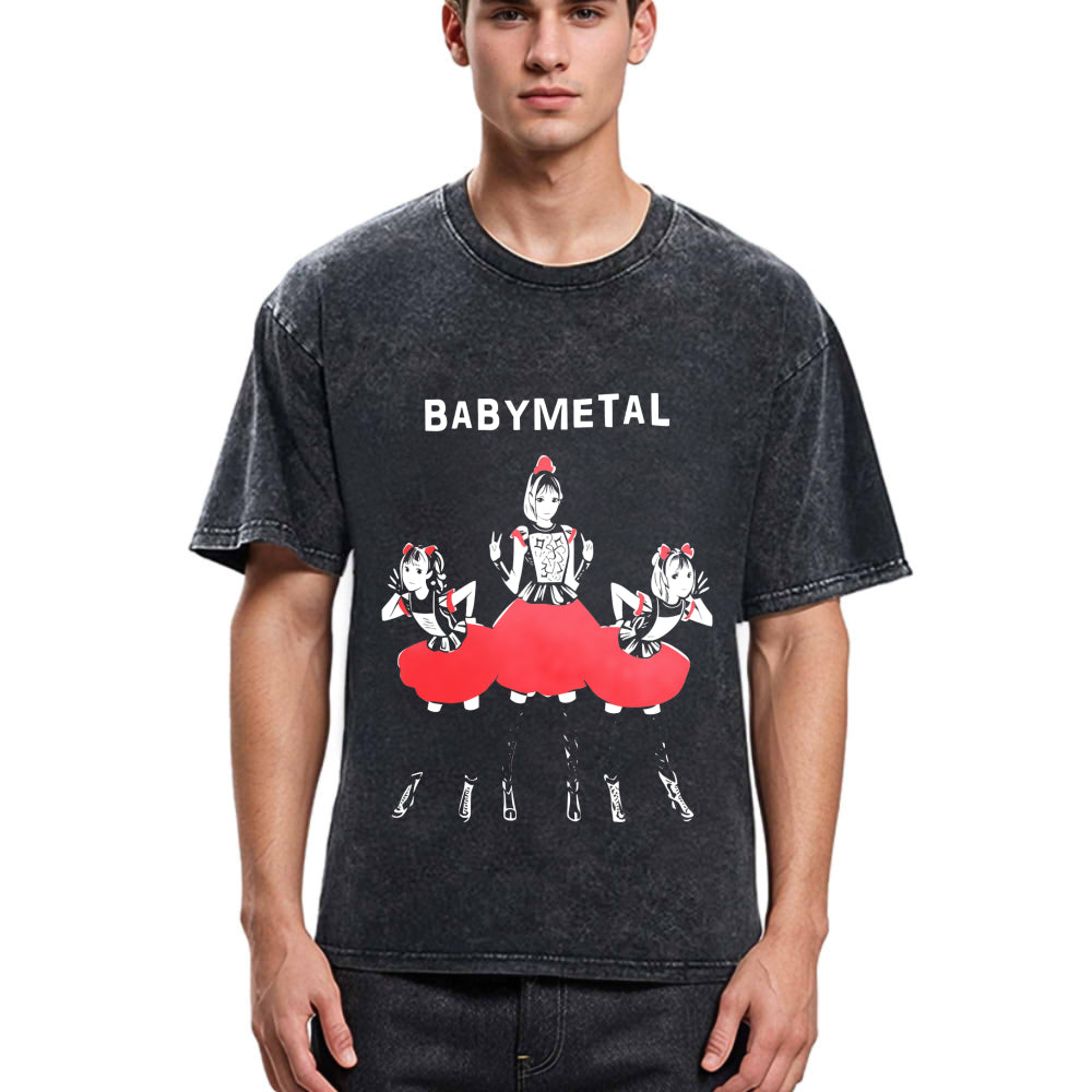 Tokyosol Babymetal Japanese Washed T-Shirt