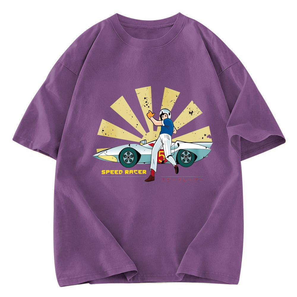 Tokyosol Speed Racer Retro Japanese Washed T-Shirt