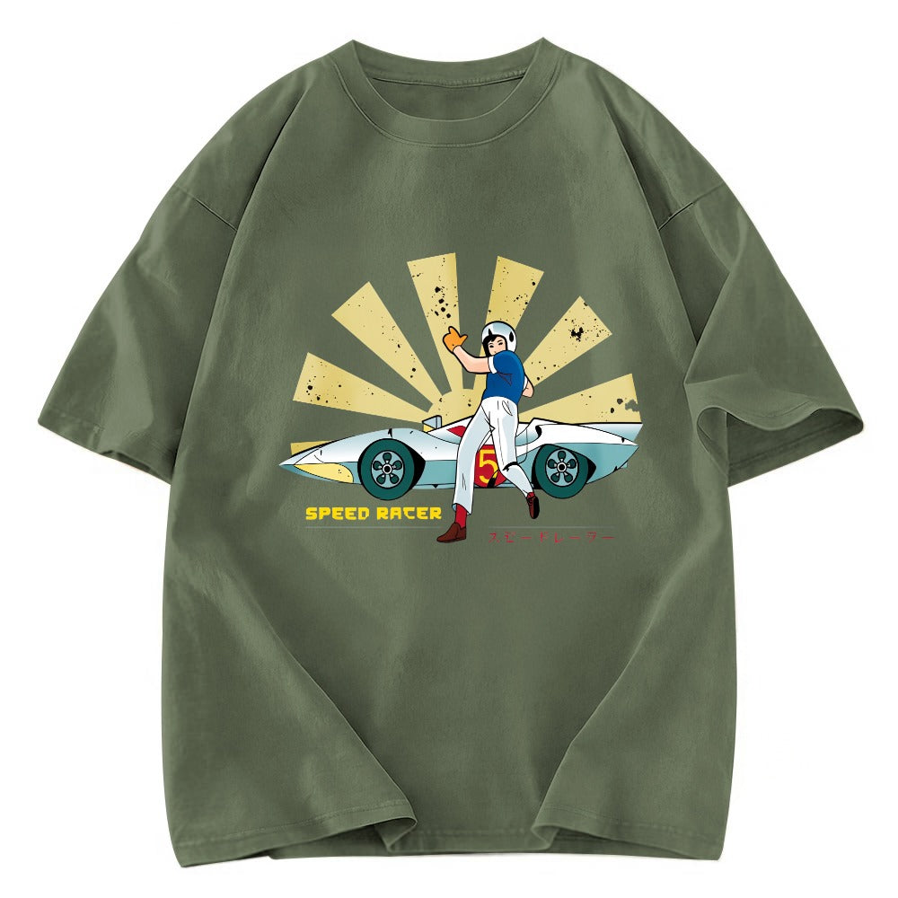 Tokyosol Speed Racer Retro Japanese Washed T-Shirt