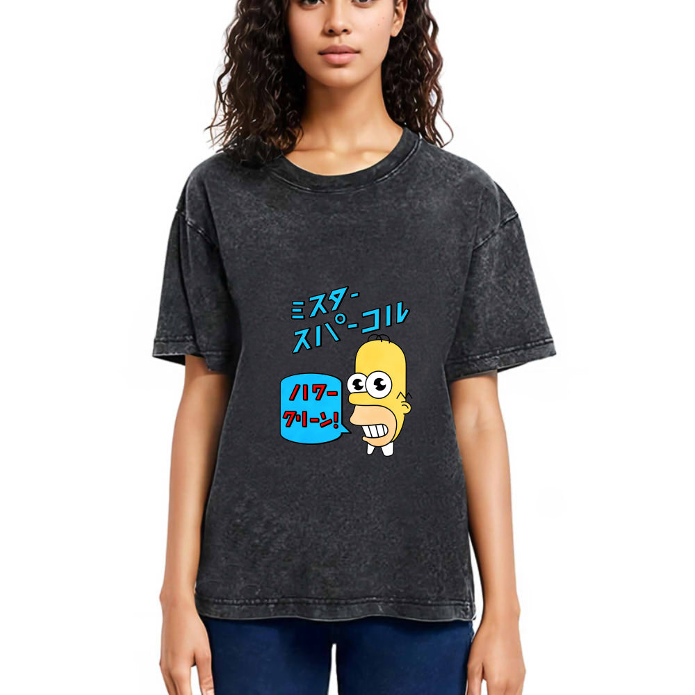 Tokyosol Mr  Spark Washed T-Shirt