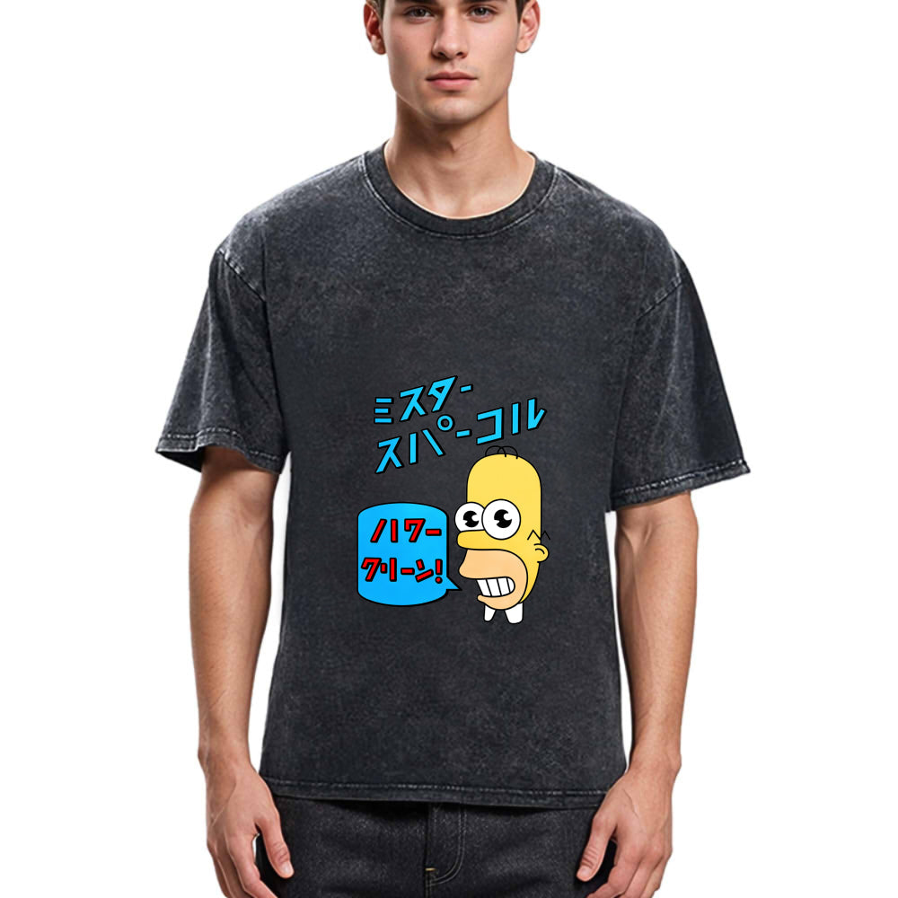 Tokyosol Mr  Spark Washed T-Shirt