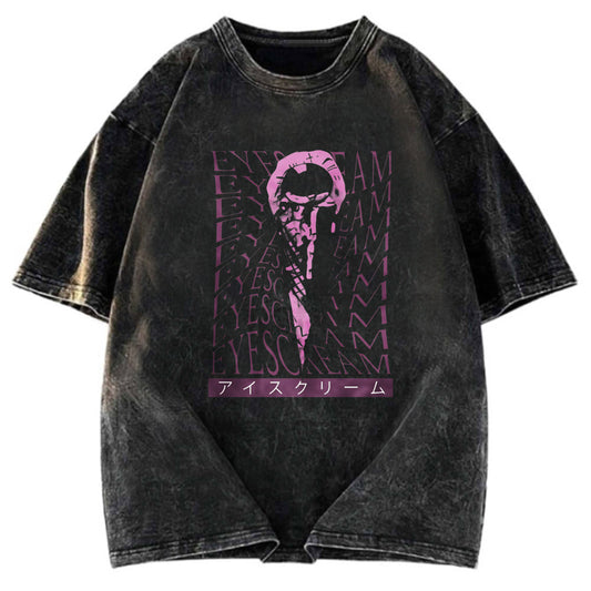 Tokyosol Eyescream Vintage Japanese Horror Washed T-Shirt