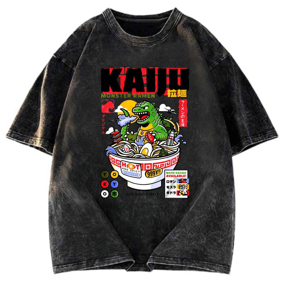 Tokyosol King Of Ramen Japanese Washed T-Shirt