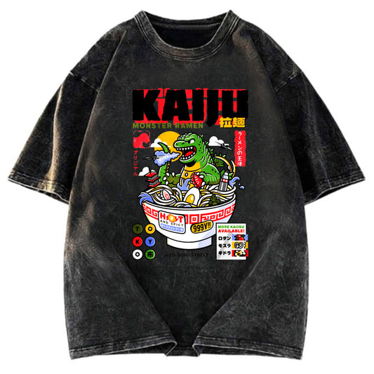 Tokyosol King Of Ramen Japanese Washed T-Shirt