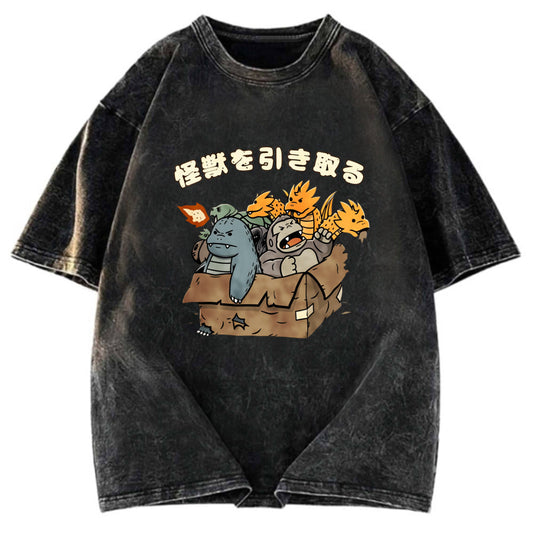 Tokyosol Kaiju Adoption Vintage Washed T-Shirt