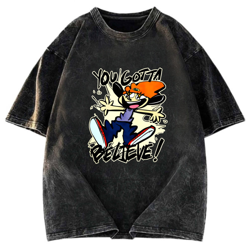 Tokyosol You Gotta Belive Washed T-Shirt