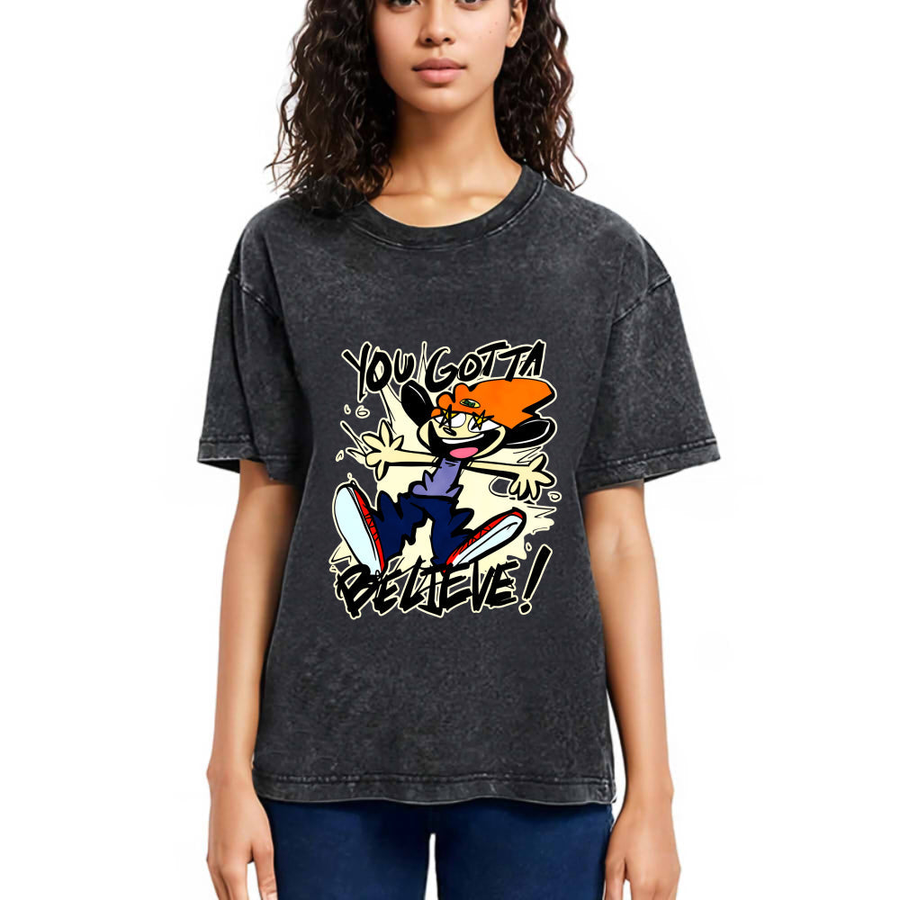 Tokyosol You Gotta Belive Washed T-Shirt