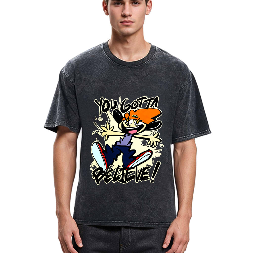 Tokyosol You Gotta Belive Washed T-Shirt