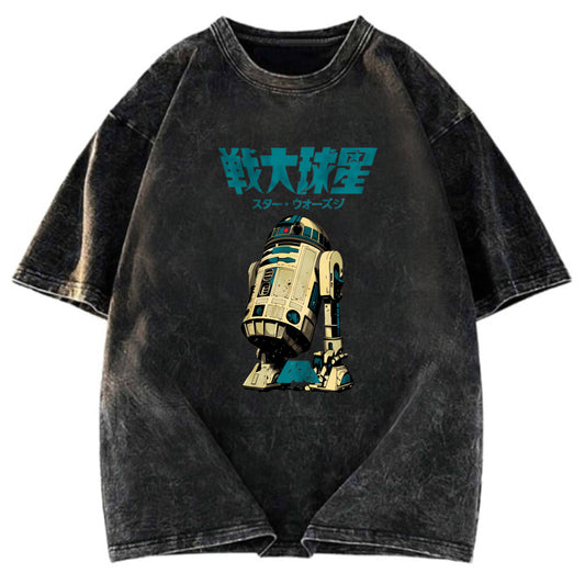 Tokyosol Vintage Japanese Designs Washed T-Shirt
