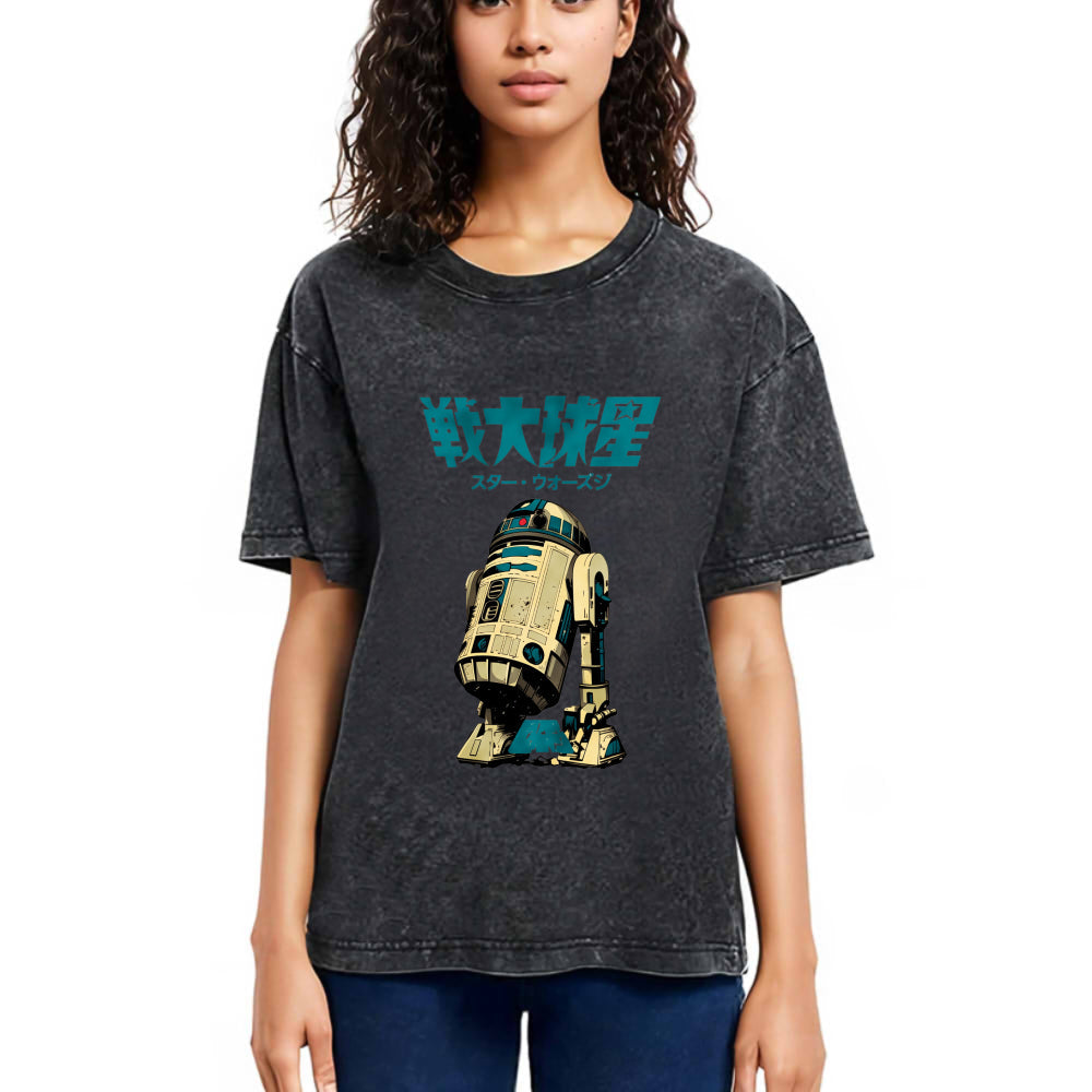 Tokyosol Vintage Japanese Designs Washed T-Shirt