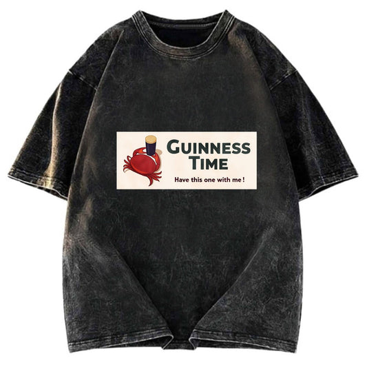 Tokyosol Vintage Guinness Crab Washed T-Shirt