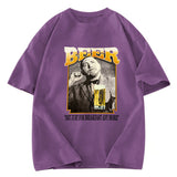 Tokyosol The Three Stooges BEER Breakfast Washed T-Shirt