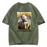 Tokyosol The Three Stooges BEER Breakfast Washed T-Shirt