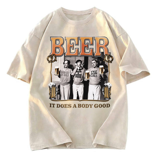 Tokyosol White and Cream Washed T-Shirt