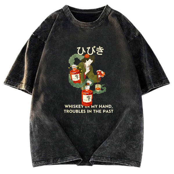 Tokyosol Hibiki Vintage Japanese Washed T-Shirt