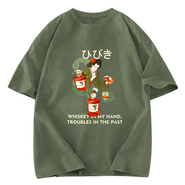 Tokyosol Hibiki Vintage Japanese Washed T-Shirt