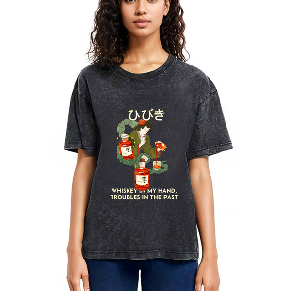 Tokyosol Hibiki Vintage Japanese Washed T-Shirt