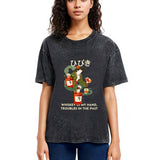 Tokyosol Hibiki Vintage Japanese Washed T-Shirt