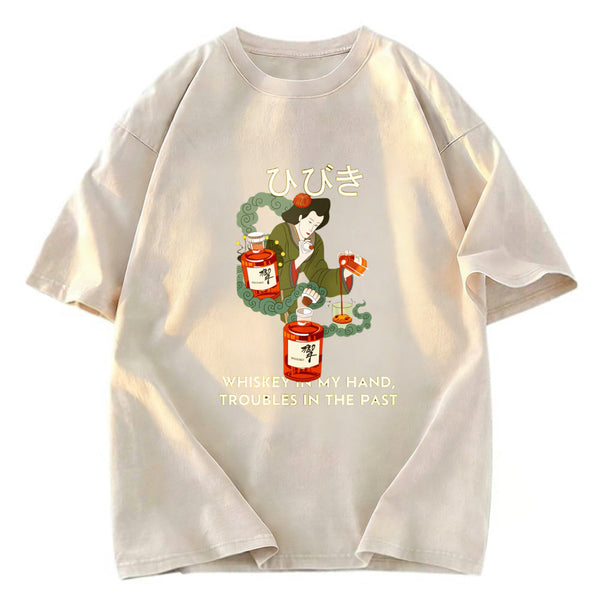 Tokyosol Hibiki Vintage Japanese Washed T-Shirt