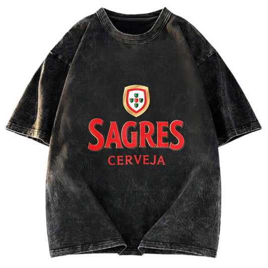 Tokyosol Sagres Beer Japanese Washed T-Shirt