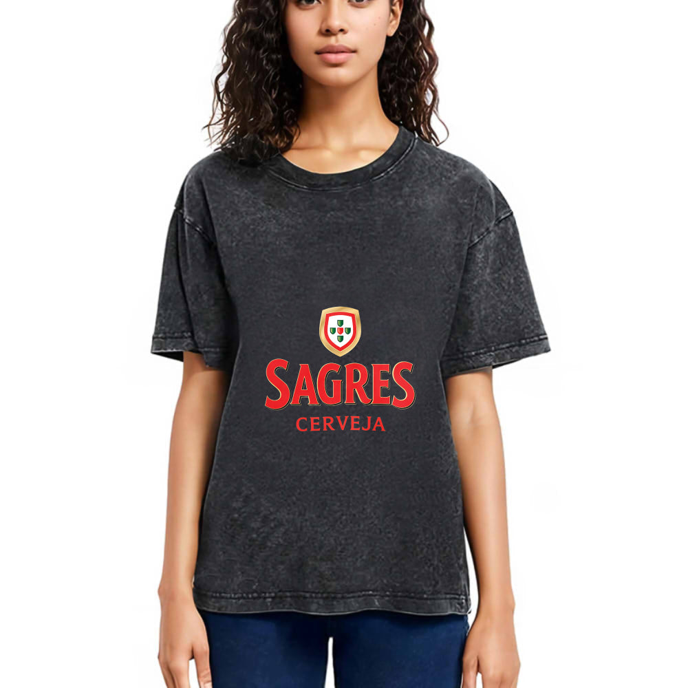 Tokyosol Sagres Beer Japanese Washed T-Shirt