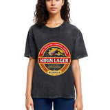 Tokyosol Kirin Lager Beer Vintage Washed T-Shirt