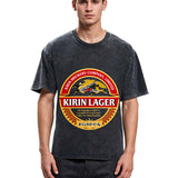 Tokyosol Kirin Lager Beer Vintage Washed T-Shirt