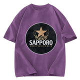 Tokyosol Vintage Star Beer Japanese Washed T-Shirt