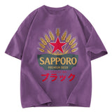 Tokyosol Classic Japanese Beer Washed T-Shirt