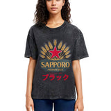 Tokyosol Classic Japanese Beer Washed T-Shirt