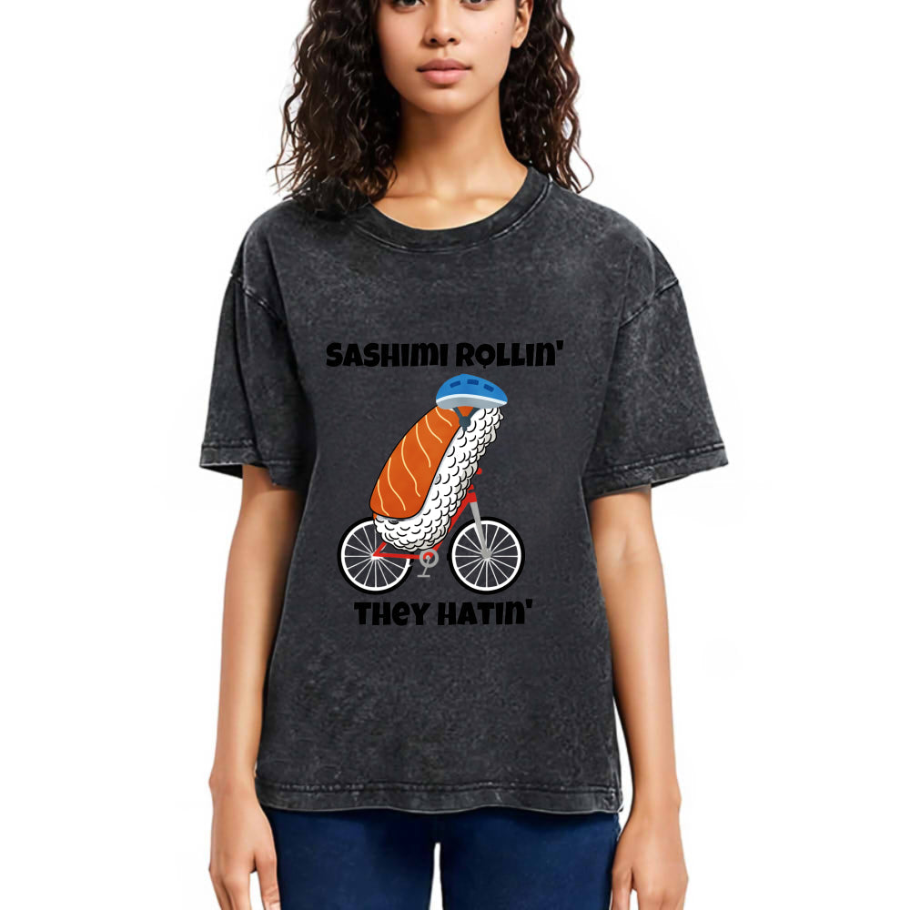 Tokyosol Sashimi Rollin' They Hatin' Classic T-Shirt