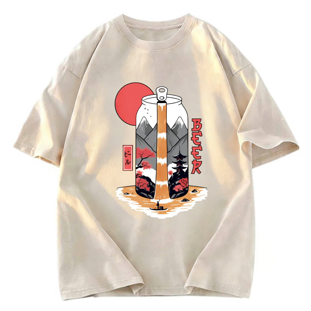 Tokyosol Orion Beer With Okinawa Washed T-Shirt