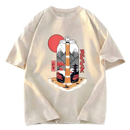 Tokyosol Orion Beer With Okinawa Washed T-Shirt