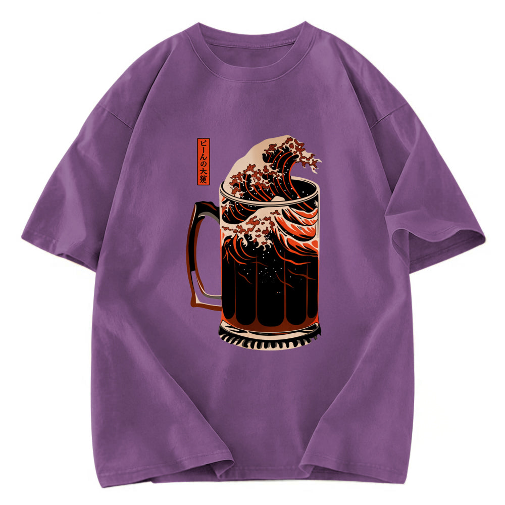 Tokyosol The Great Wave Of Beer Japanese Classic T-Shirt