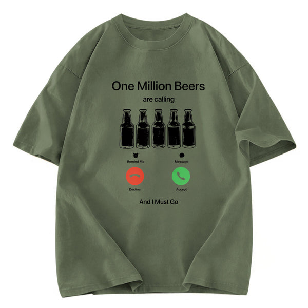 Tokyosol One Million Beers Are Calling Classic T-Shirt