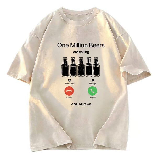 Tokyosol One Million Beers Are Calling Classic T-Shirt