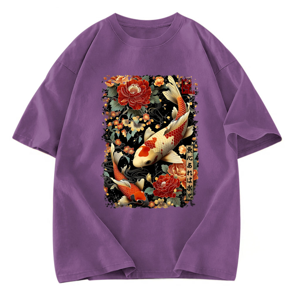 Tokyosol Fish and Water: Give and Receive Washed T-Shirt