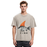 Tokyosol Fish Disguise Washed T-Shirt