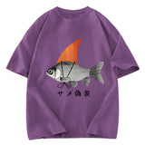 Tokyosol Fish Disguise Washed T-Shirt