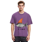 Tokyosol Fish Disguise Washed T-Shirt