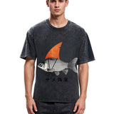 Tokyosol Fish Disguise Washed T-Shirt